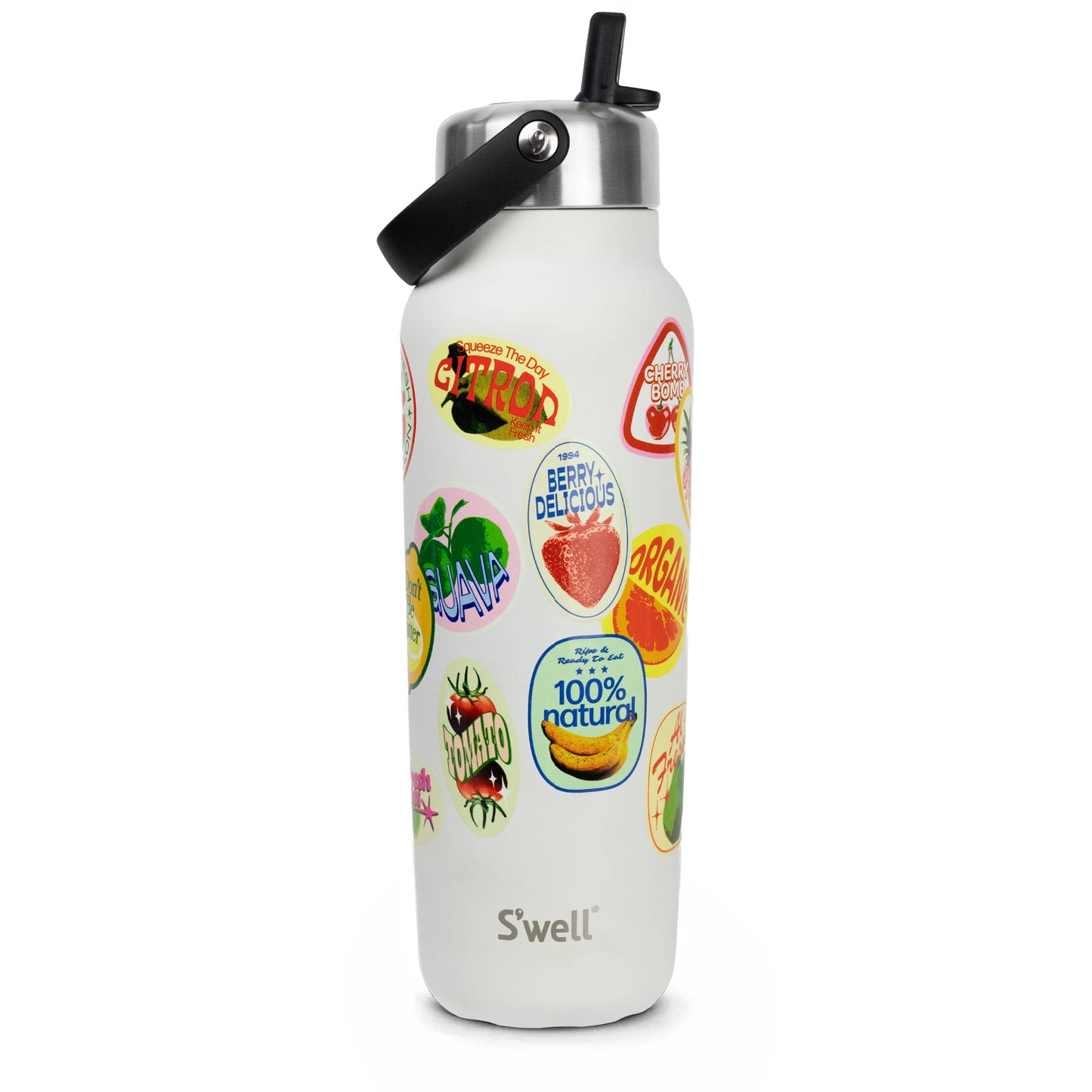 explorer-with-flip-straw-lid-40oz-r3 01_Swell_Fruit_Stand_Stamp_Pattern_Moonstone_White_Front.jpg