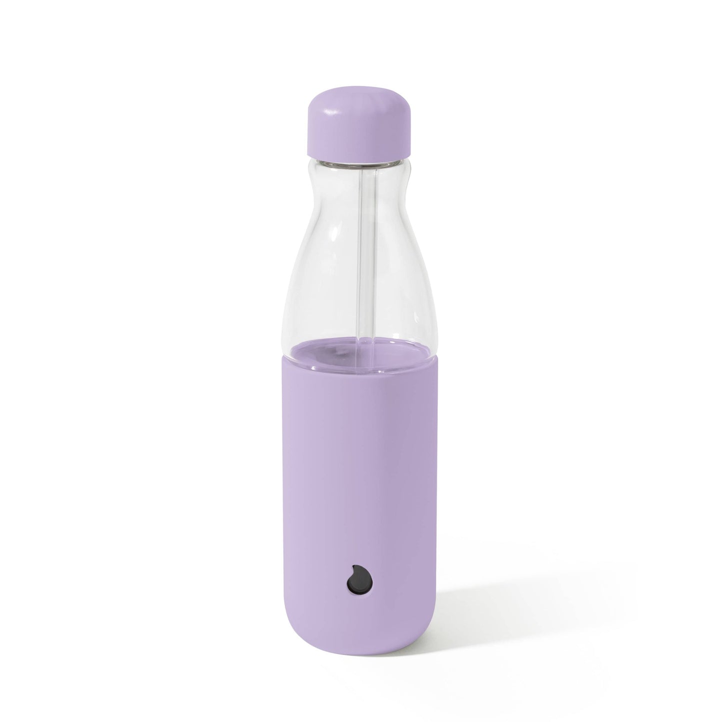 glass-original-bottle-18oz-d9 18oz_Lilac_Purple_Glass_Original_Bottle_Front_Cap_On_Straw_In.jpg