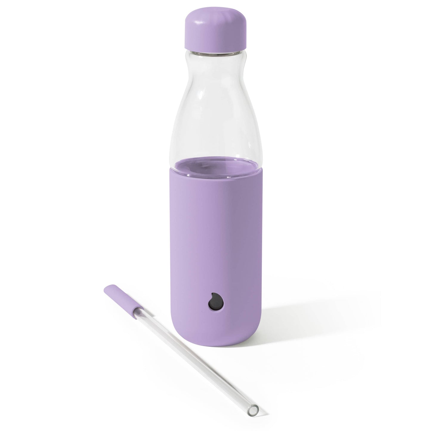 glass-original-bottle-18oz-d9 18oz_Lilac_Purple_Glass_Original_Bottle_Front_Cap_On_Straw_In_Front_Cap_Off_Straw_Out.jpg