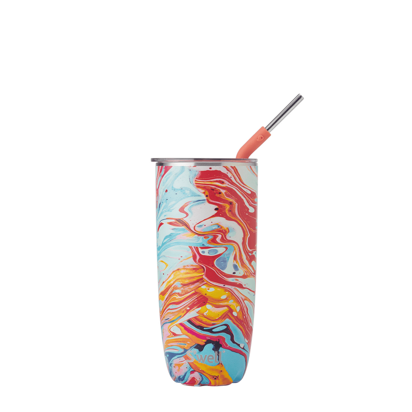 tumbler-with-straw-24oz-i4 Swell-24oz-Marble-Swirl-Tumbler-with-Straw-Front.png