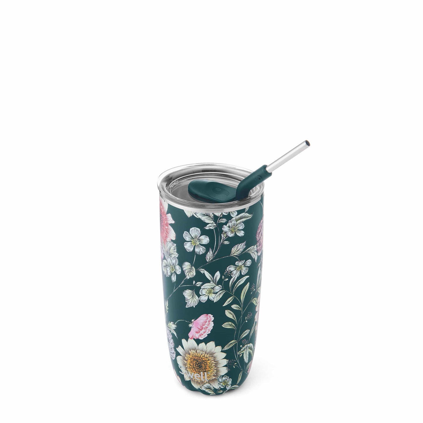 tumbler-with-straw-24oz-i4 Swell-Tumbler-with-Straw-24oz-Floral-Midnight-Botanical-Font-Angled.jpg